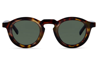 Eco Chunky Tinted Round Sunglasses