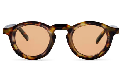 Eco Chunky Tinted Round Sunglasses