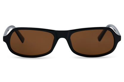 Soho Slim Rectangle Sunglasses