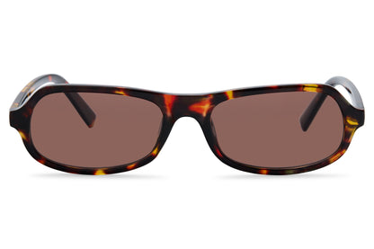 Soho Slim Rectangle Sunglasses