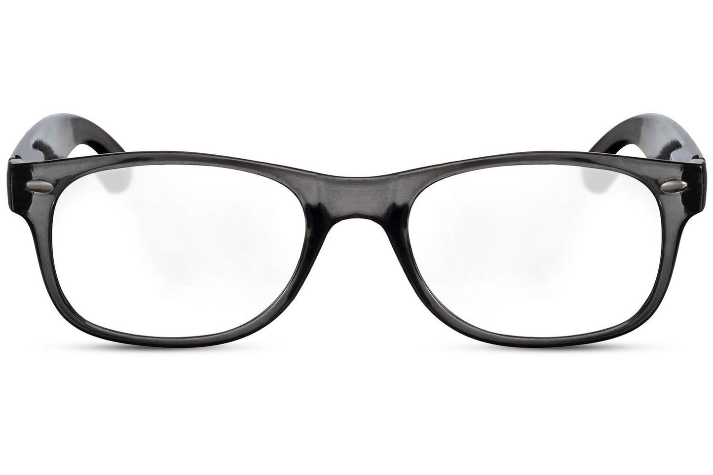 Black Wayfarer Reading Glass +2.00