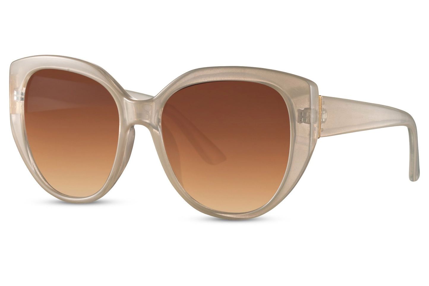 Brown Tortoise Shell Cat-eye Sunglasses