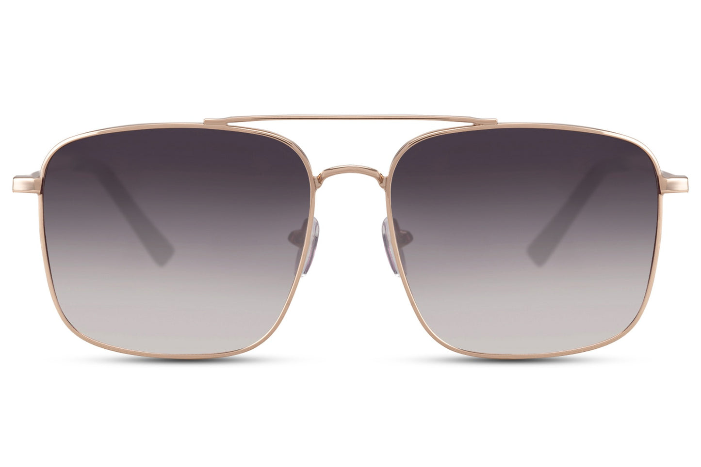 Gafas de sol retro tintadas en verde