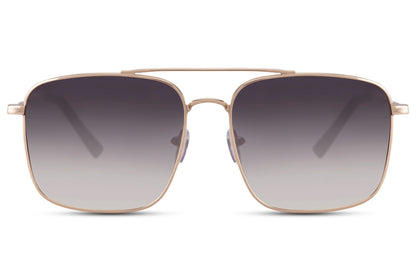 Gafas de sol retro tintadas en verde