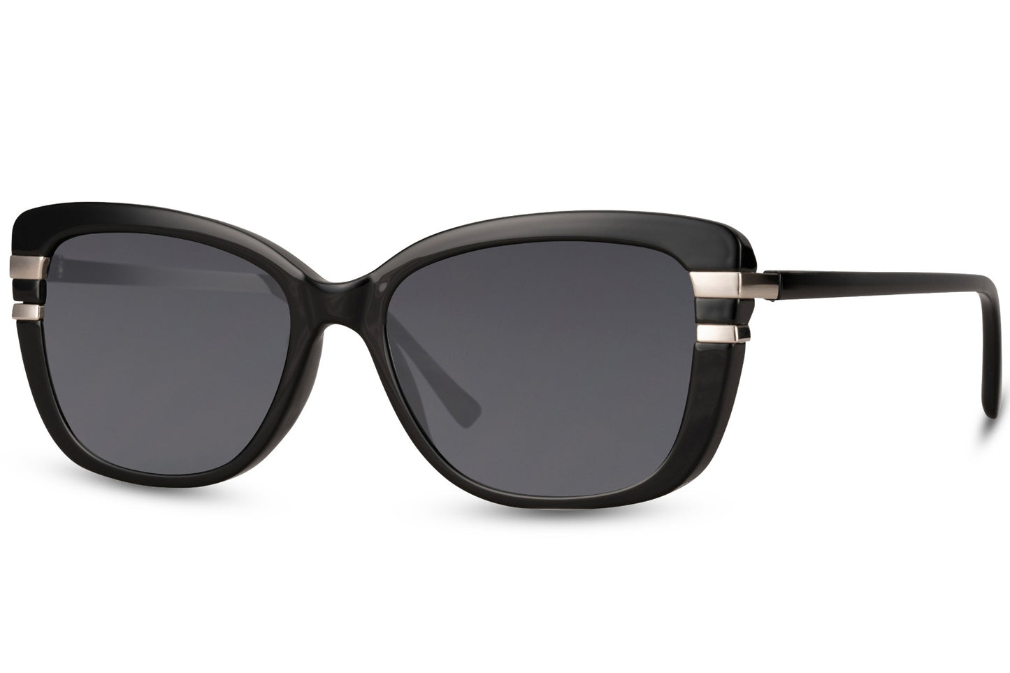 Übergroße weiche quadratische Sonnenbrille