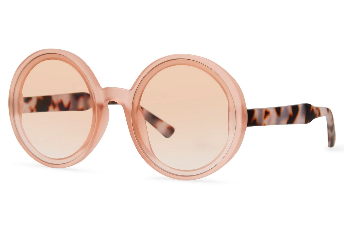 Round Oversized Tinted Sunglasses