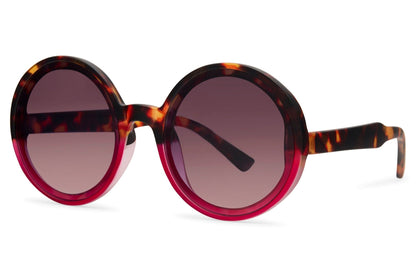 Round Oversized Tinted Sunglasses
