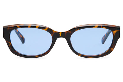 Trendy Tortoiseshell Rectangle Sunglasses