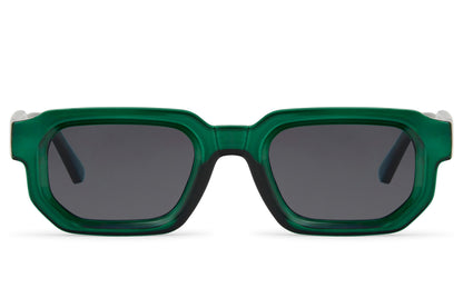 Vintage Schlanke Rechteckige Sonnenbrille