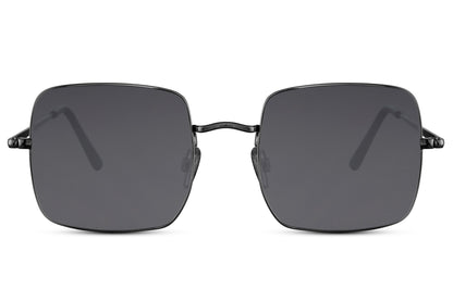 Black Square Oversized Sunglass - Eco Friendly