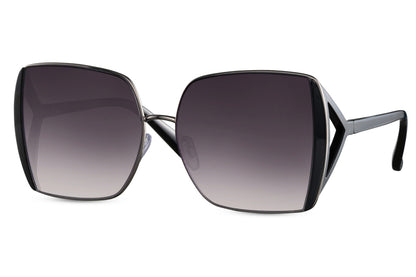 Black Oversized Sunglasses- Eco Friendly