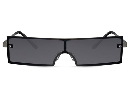 Black Rectangle Sunglass