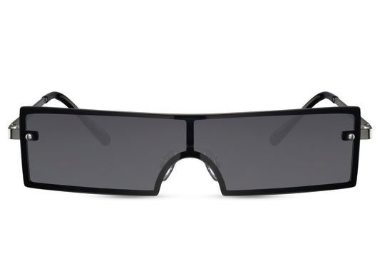 Black Rectangle Sunglass