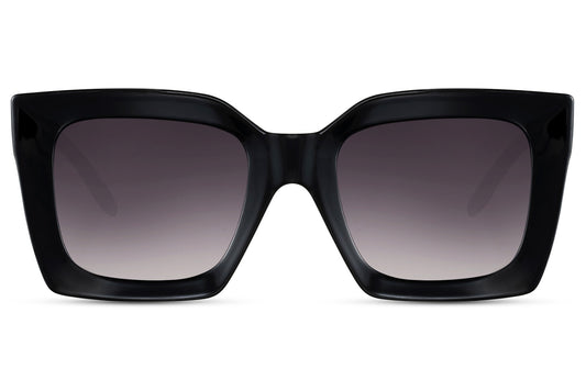 Black Oversized Sunglasses Efficiencies brand