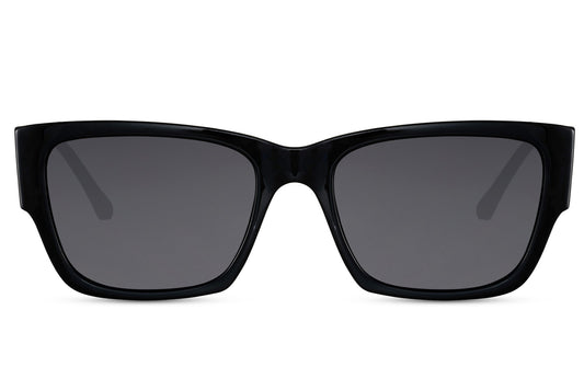 Black Rectangle Sunglasses