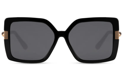 Brown & Black Oversized Sunglasses - Eco Friendly