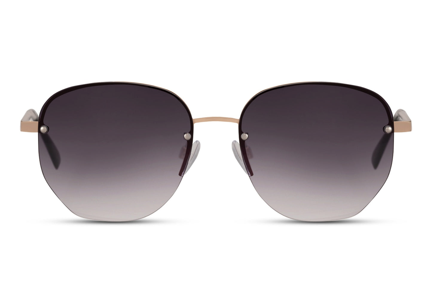 Rimless Oversized Sunglasses