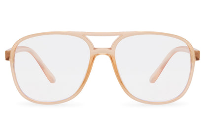 Transparent Aviator Eyeglasses