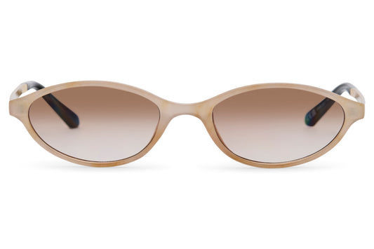 Berlin Sleek Oval Sunglasses