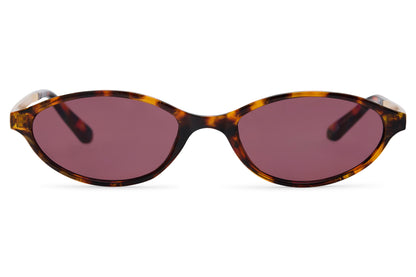 Berlin Sleek Oval Sunglasses