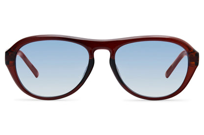 Milan Retro Aviator Sunglasses