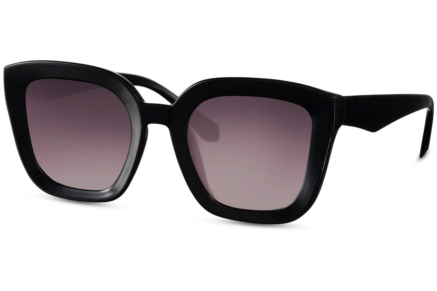 Geometric Design Cateye Sunglasses