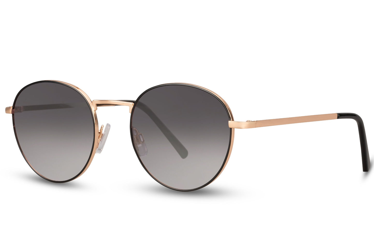 Unisex getönte runde Sonnenbrille