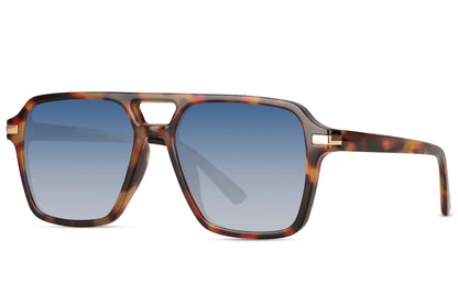 Kühne Retro-Pilotenbrille