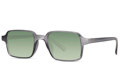 Schlanke Rahmen Rechteckige Sonnenbrille