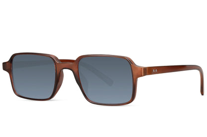 Schlanke Rahmen Rechteckige Sonnenbrille