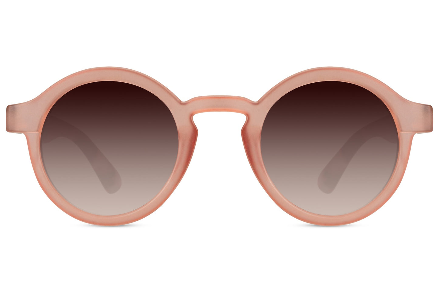 Gafas de sol redondas con estampado de carey