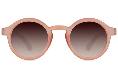 Gafas de sol redondas con estampado de carey