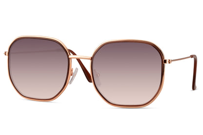 Getönte eckige Sonnenbrille aus Großbritannien