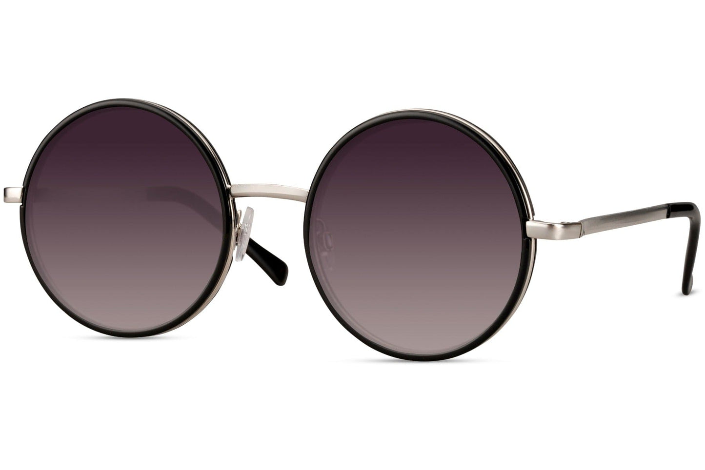 London Oversized-Sonnenbrille mit runden Gläsern