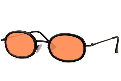 Unisex Ovale Sonnenbrille