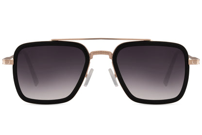 London Retro Getönte Pilotenbrille