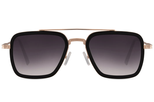 London Retro Getönte Pilotenbrille