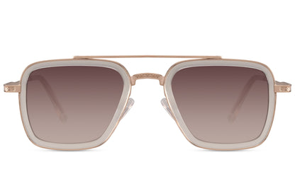 London Retro Getönte Pilotenbrille