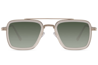 London Retro Getönte Pilotenbrille