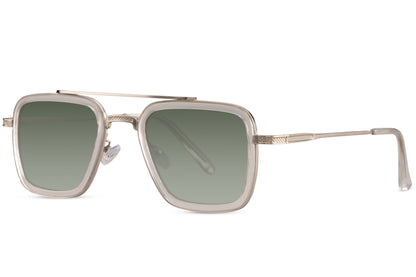 London Retro Getönte Pilotenbrille