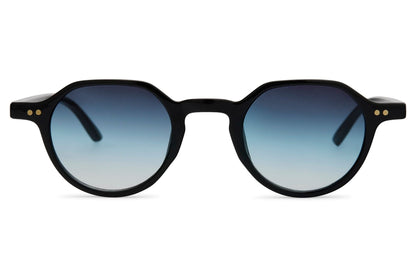 Retro Narrow Round Sunglasses