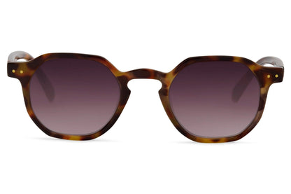 London Narrow Round Sunglasses