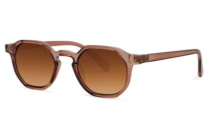 London Narrow Round Sunglasses