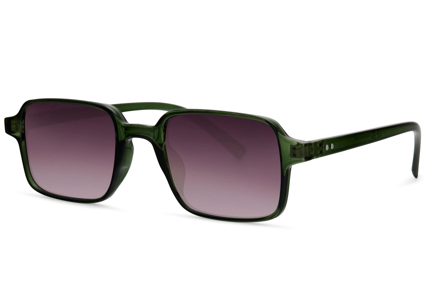 Schlanke Rahmen Rechteckige Sonnenbrille