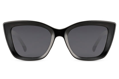 Leopard Print Cat-Eye Damen Sonnenbrille