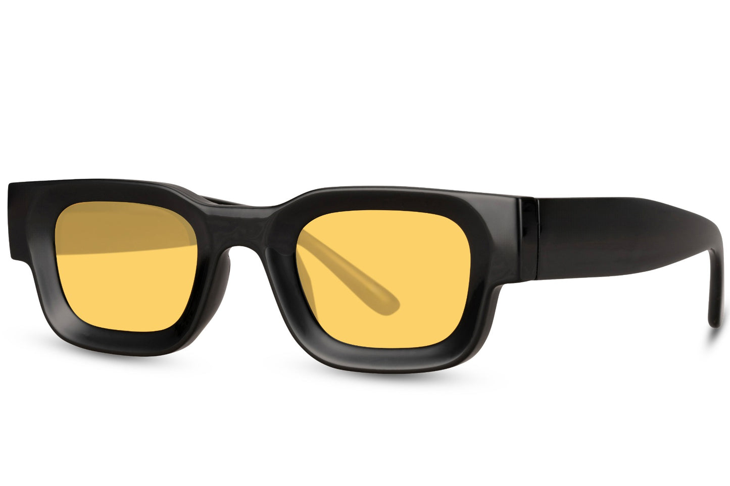 Black Rectangle Sunglasses New wave