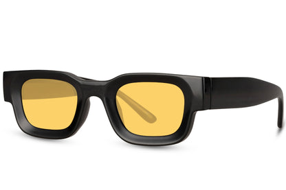 Black Rectangle Sunglasses New wave