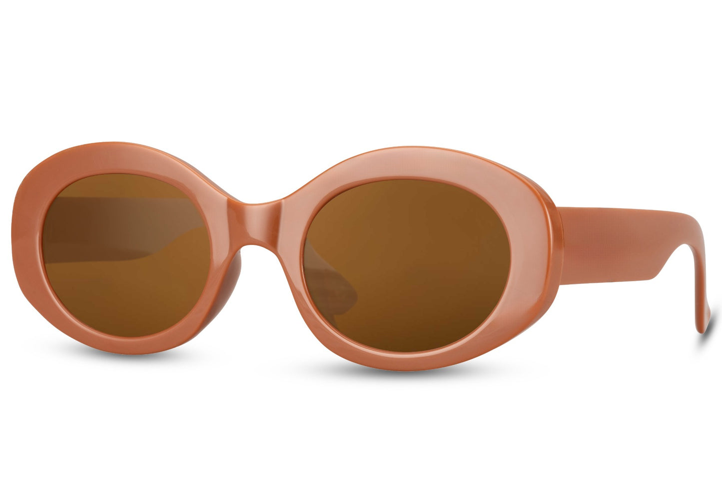 Bold Chunky Oval Sunglasses