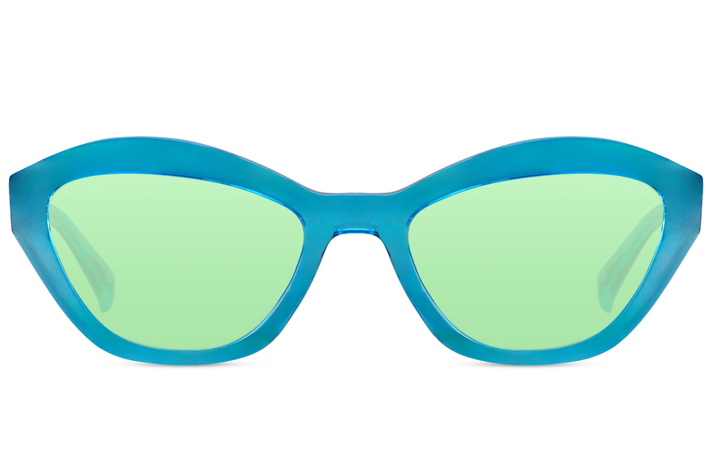 Braune Cat-Eye-Sonnenbrille