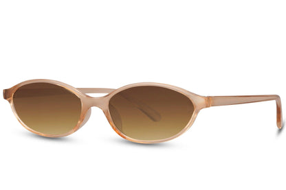 Elegante ovale Sonnenbrille